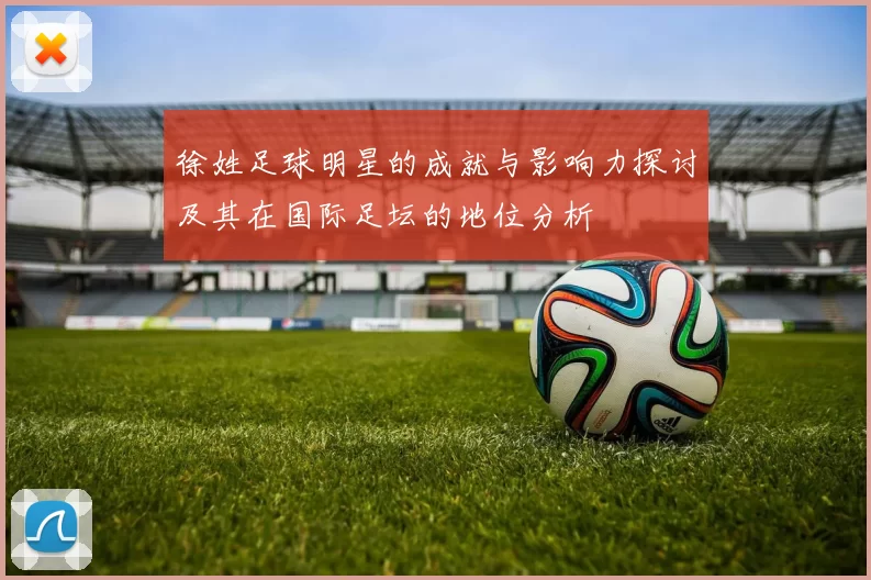 徐姓足球明星的成就与影响力探讨及其在国际足坛的地位分析