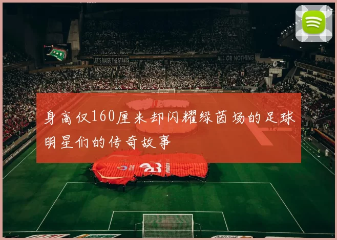 身高仅160厘米却闪耀绿茵场的足球明星们的传奇故事